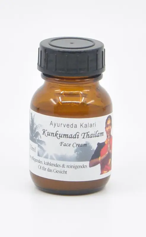 Midgard Kalari - Ayurvedisches Safran-Gesichtsöl Kumkumadi Thailam Face Cream