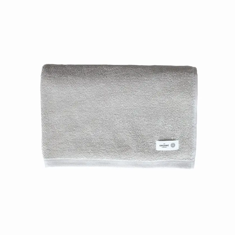 Mild Badetuch 70x140cm stone Biobaumwolle