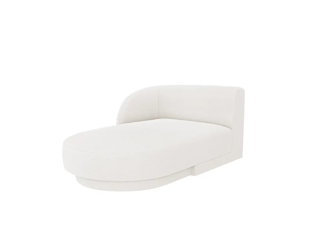 Miley Boucle Sofa Chaise Lounge links 2 Sitzer