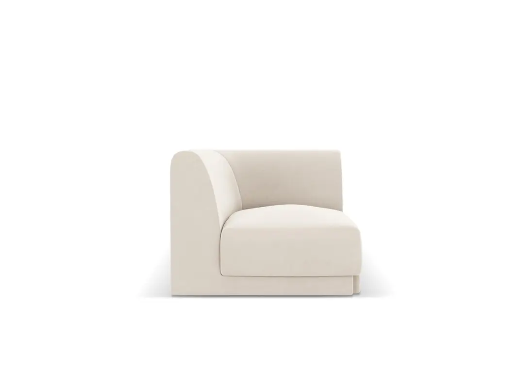 Miley Velour Modul Corner 1 Sitzer
