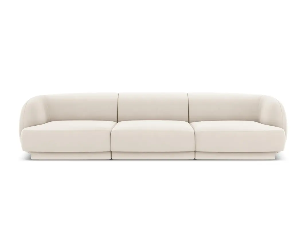 Miley Velour Sofa 3 Sitzer