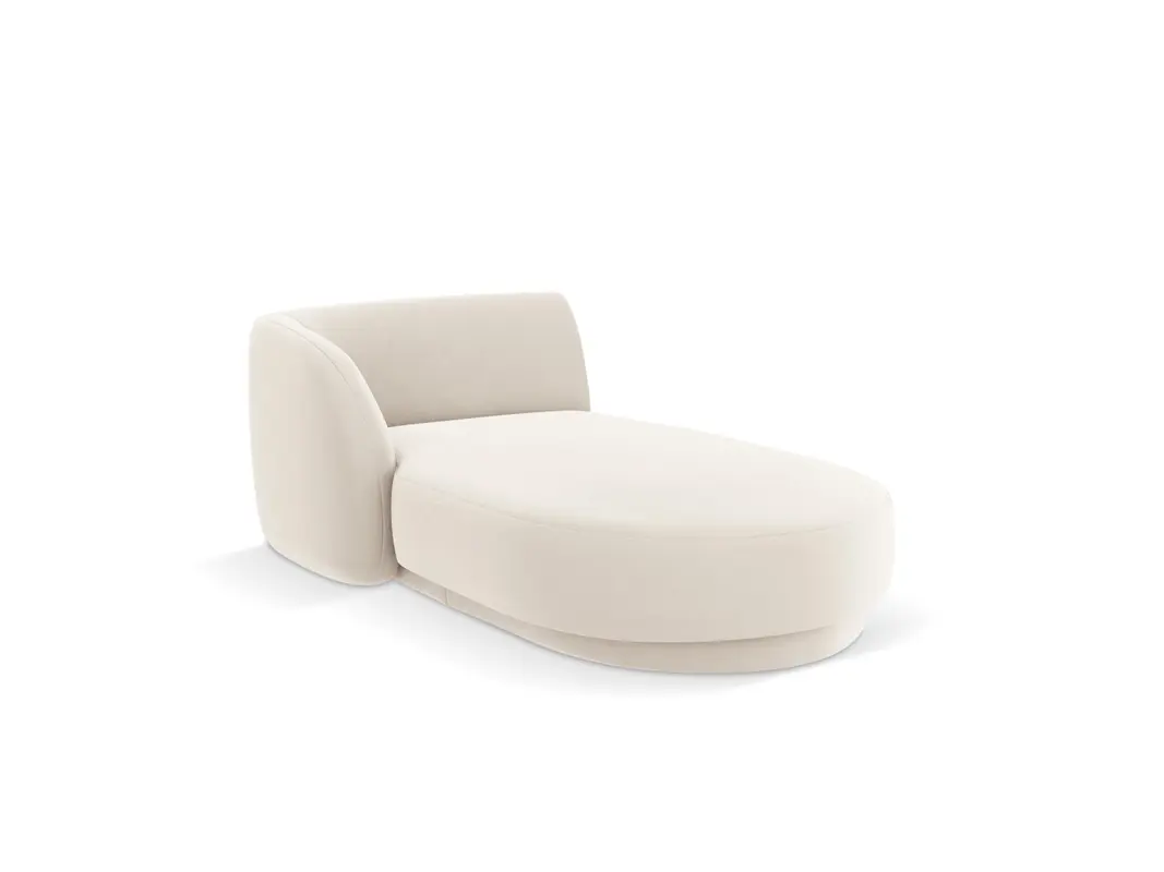 Miley Velour Sofa Chaise Lounge links 2 Sitzer