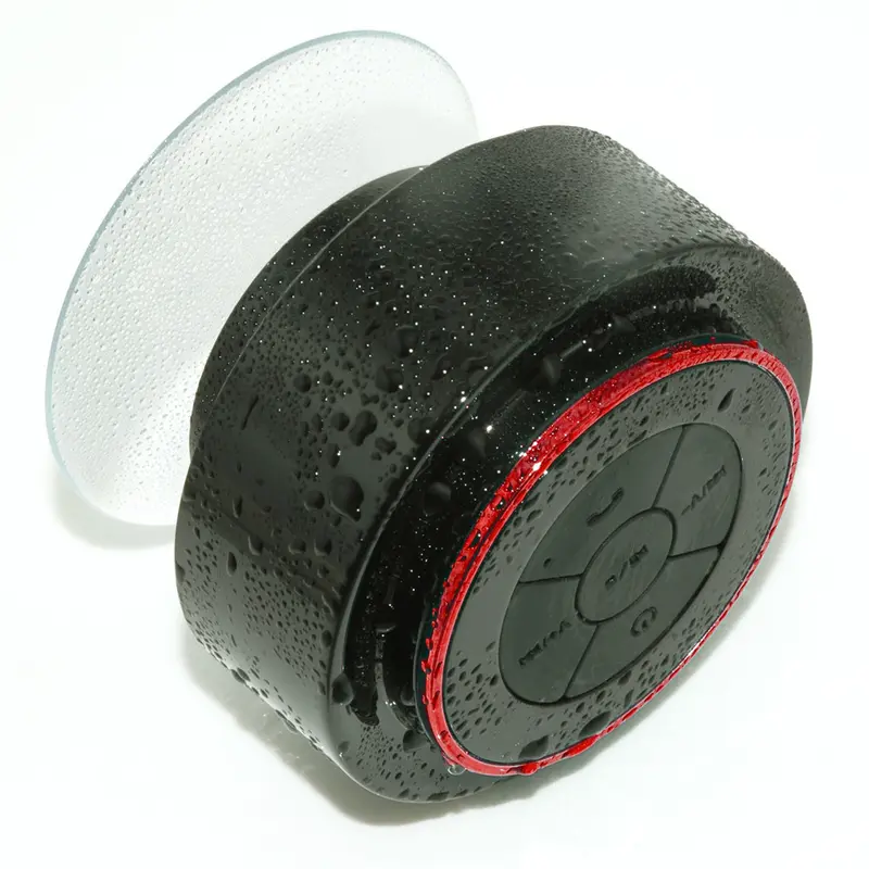 Mini Bluetooth Speaker Wasserdicht – Dusche, Outdoor & Reise mit Saugnapf