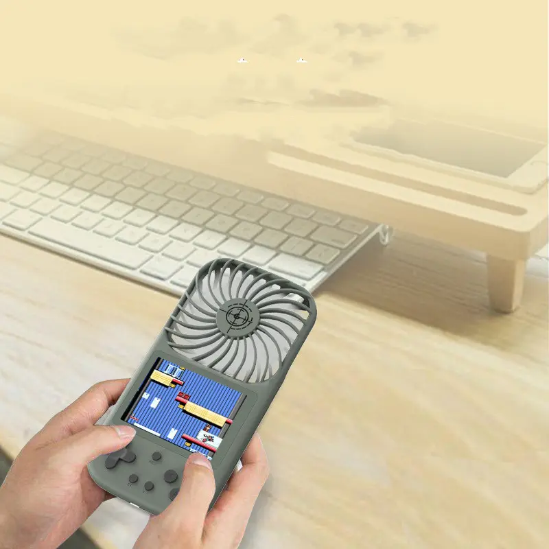 Mini Gaming-Konsole mit Handventilator