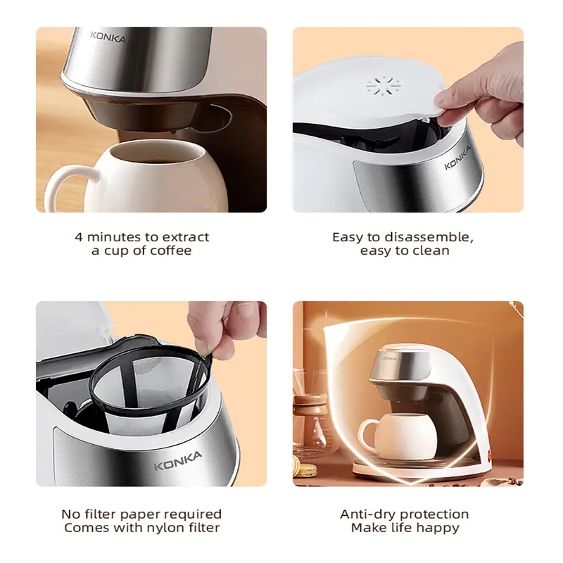 Mini-Kaffeemaschine für Zuhause und Büro