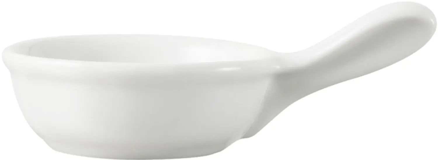 Mini Pfännchen, 2cl, weiss