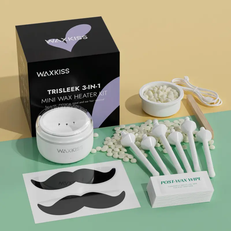 Mini Wachswärmer Set für Ohren und Nase