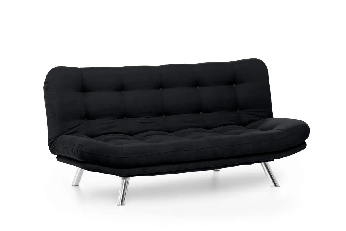 Misa Sofabed Bettsofa - Schwarz