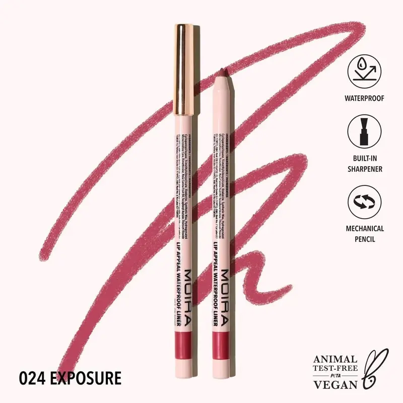 Moira - Wasserfester Lip Appeal Liner