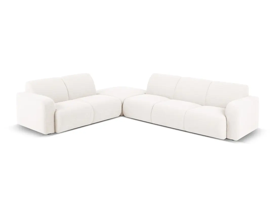 Molino Boucle Ecksofa links 6 Sitzer