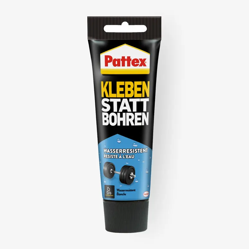Montagekleber «Kleben statt Bohren» – wasserresistent & stark haftend