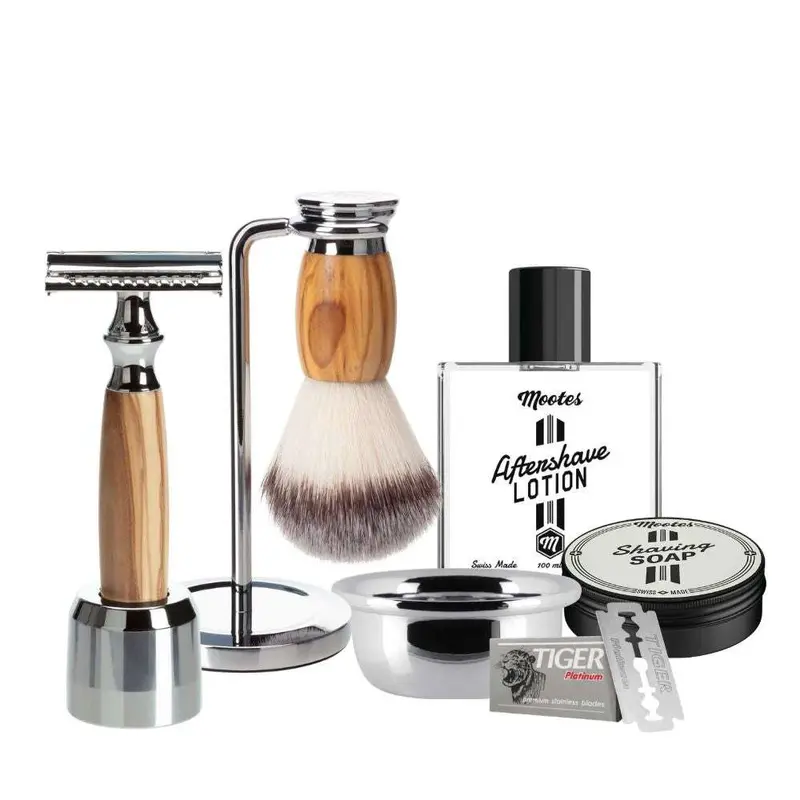 Mootes Rasierhobel-Set 8-Teilig Duft Lime