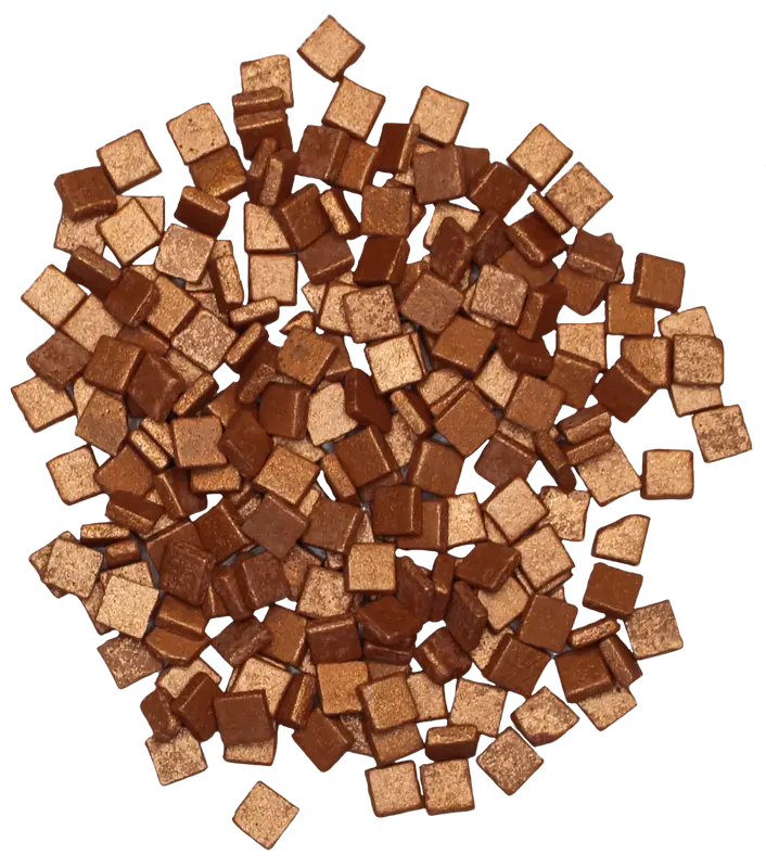 Mosaiksteine - Spezialfarbe Bronze