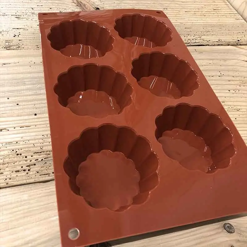 Moule silicone 6 savons