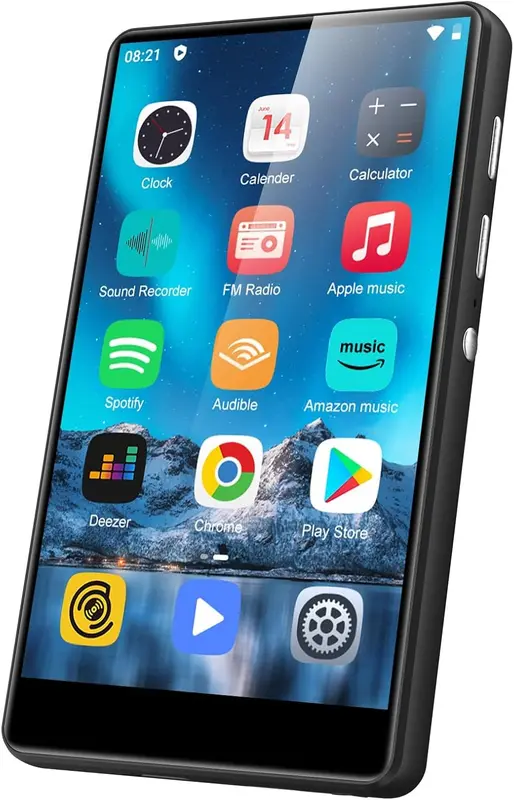 MP3-Player mit Bluetooth & WLAN, Schwarz