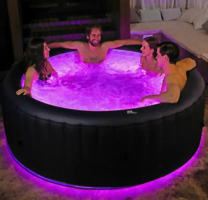 Mspa Whirlpool Aurora - aufblasbar mit LED Beleuchtung