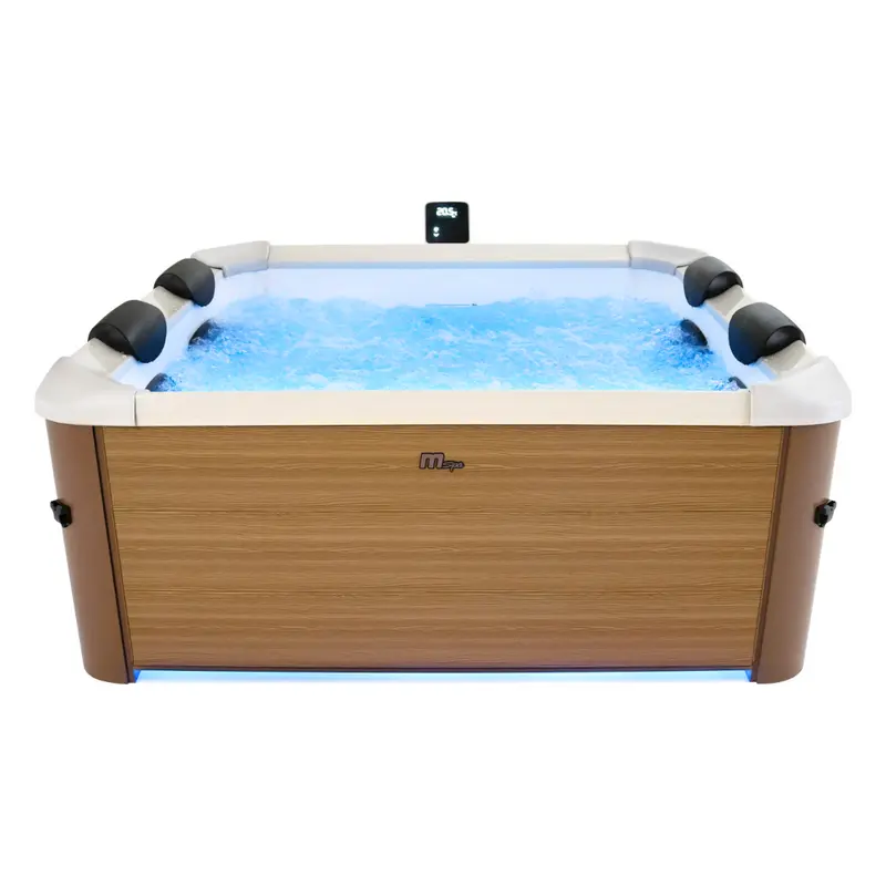 Mspa Whirlpool Oslo App Steuerung LED 2025 Amber / Napuka 160x160cm