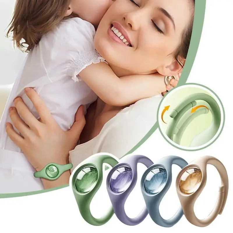 Mückenschutz-Armband-Set · DEET-frei