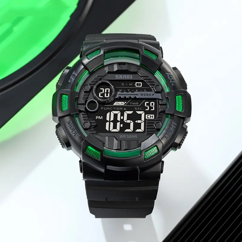 Multifunktionaler Herren-Elektronik-Wasserdichter Leuchtender Sport-Ar