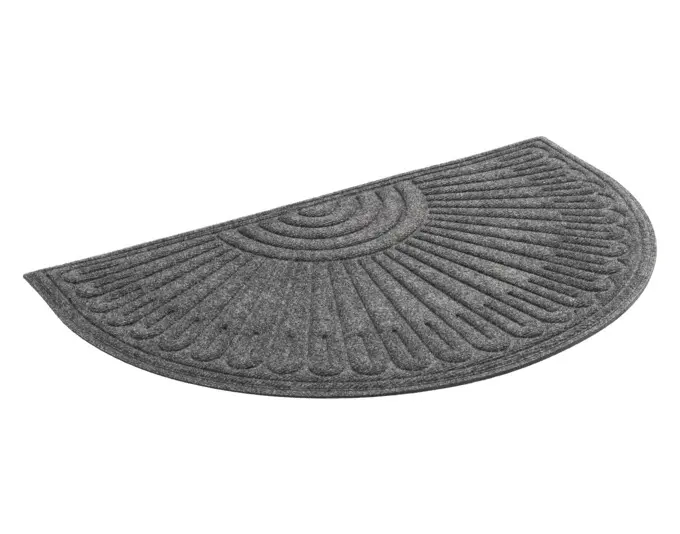 MULTY HOME Fussmatte Contours Halfmoon grau 60x90 cm