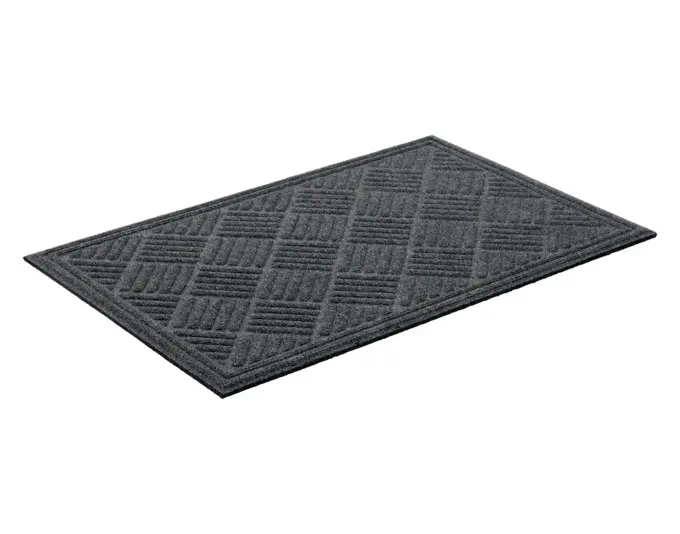 MULTY HOME Fussmatte Contours Parquet dunkelgrau 60x90 cm