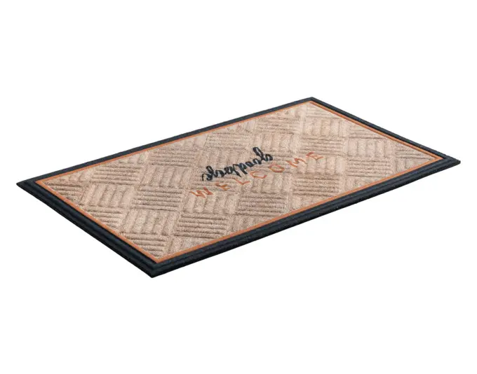 MULTY HOME Fussmatte Lima Seegras beige/anthrazit 45x75 cm