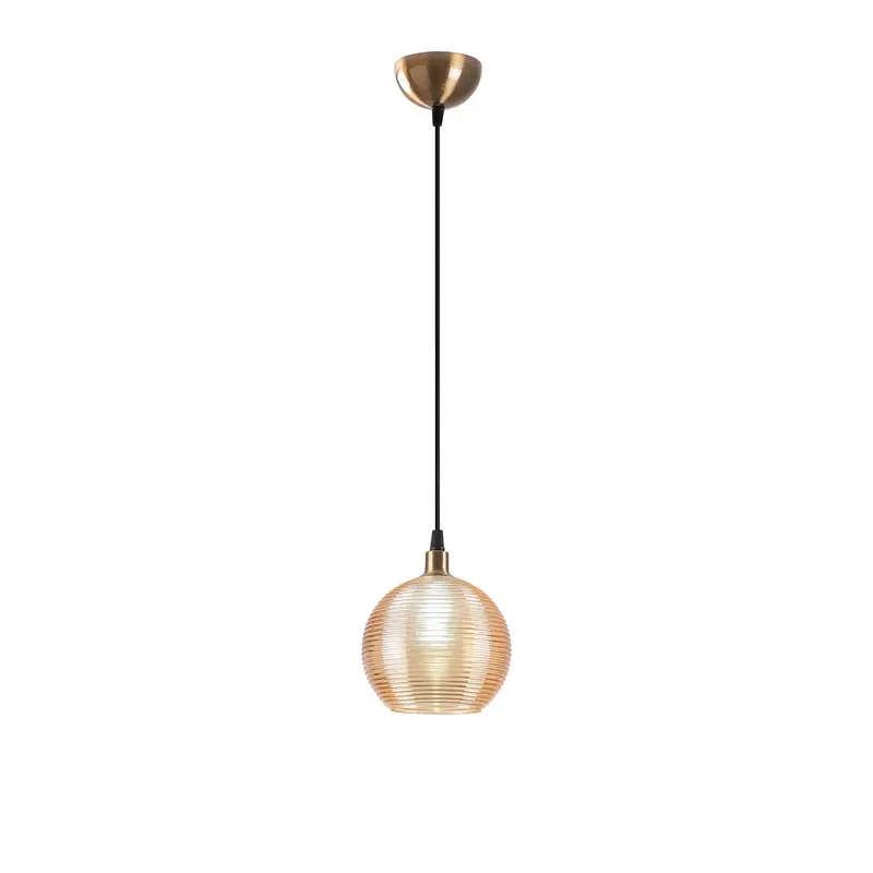 Muzo Pendellampe - Gelb Vintage
