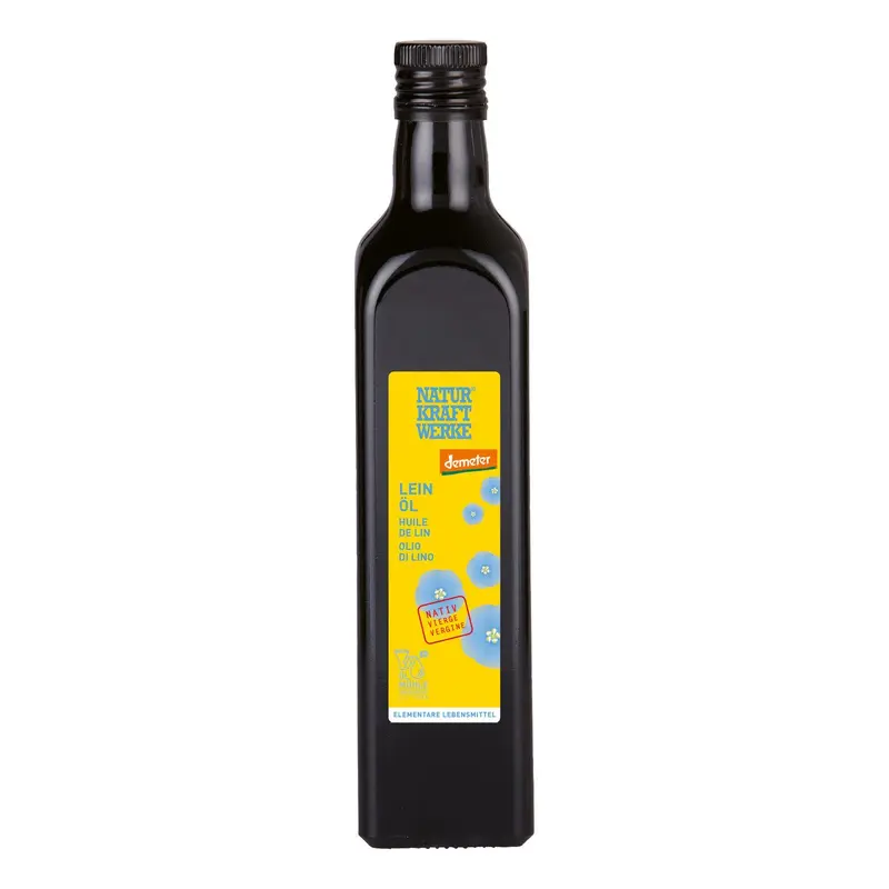 NaturKraftWerke Leinöl nativ, Demeter 100-500 ml