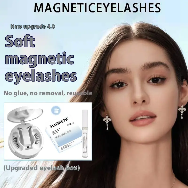 Natürliche magnetische Wimpern langlebig