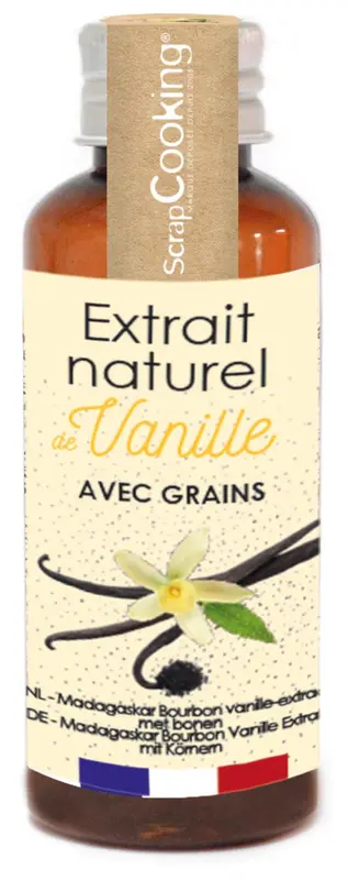 Natürliches Aroma madagascar Bourbon Vanille mit Samen 40ml