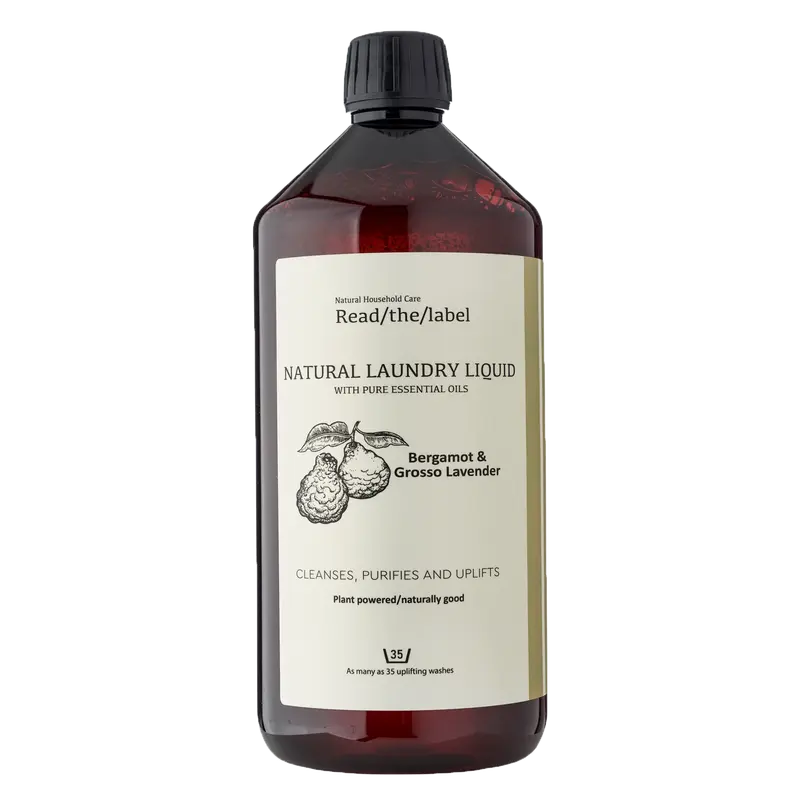 Natürliches Waschmittel — Bergamotte & Grosso Lavendel, 1000 ml