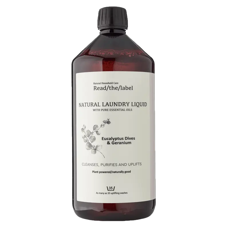 Natürliches Waschmittel — Eukalyptus Dives & Geranium 1000 ml
