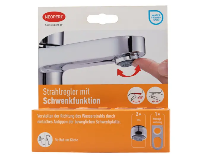 NEOPERL Mischdüse mit Schwenkfunktion M24x1