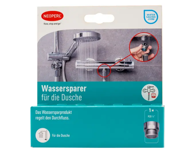 NEOPERL Wassersparer für Dusche 1/2"x1/2"