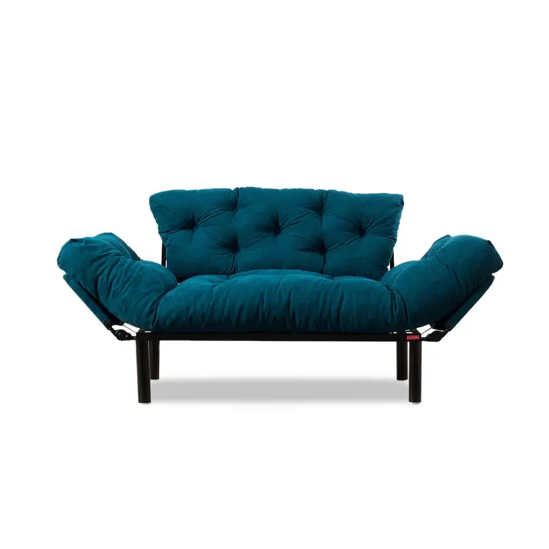 Nitta Bettsofa - Petrol Blau