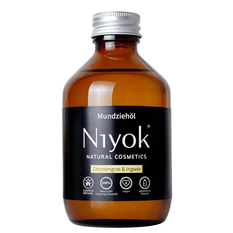 NIYOK Mundziehöl Zitronengras & Ingwer 200ml