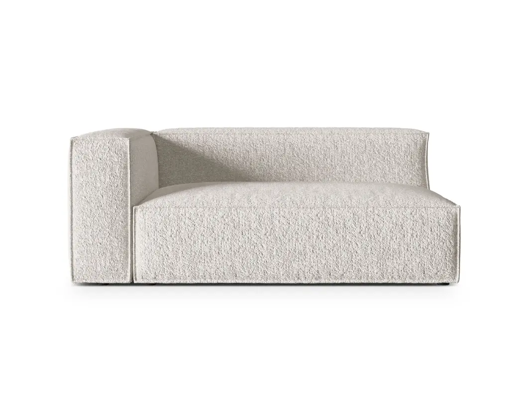 Nuria Boucle Modular Sofa links 3 Sitzer