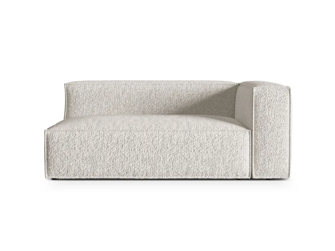 Nuria Boucle rechts Modular Sofa 3 Sitzer