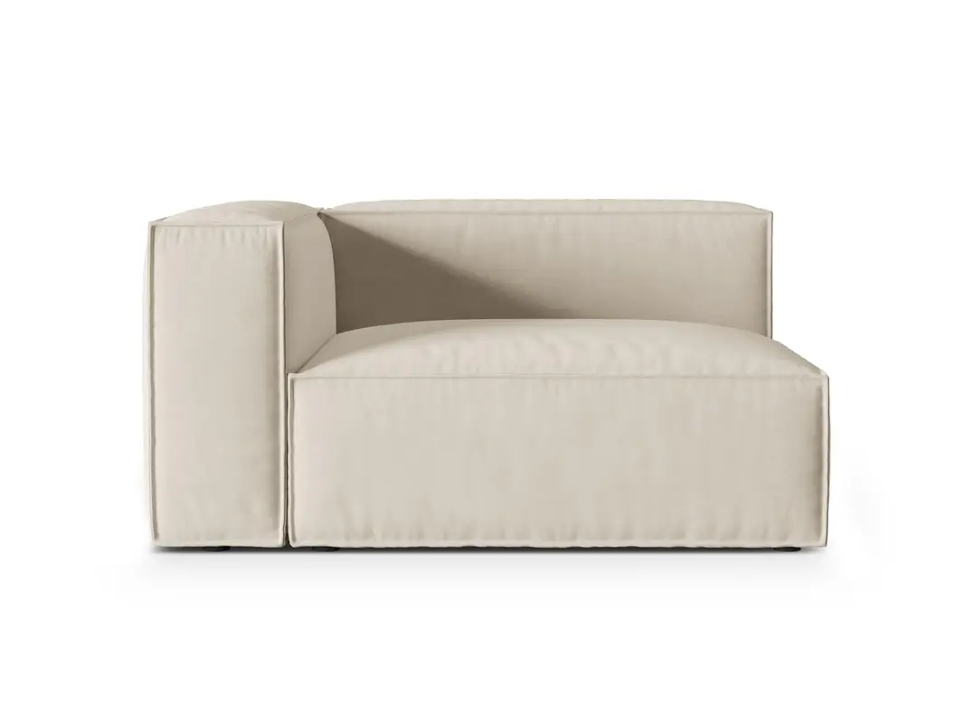 Nuria Velour links Modular Sofa 2 Sitzer