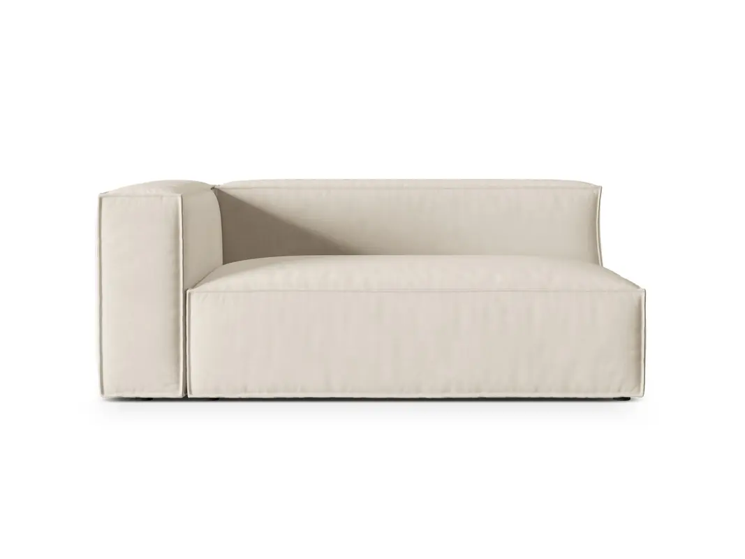 Nuria Velour links Modular Sofa 3 Sitzer