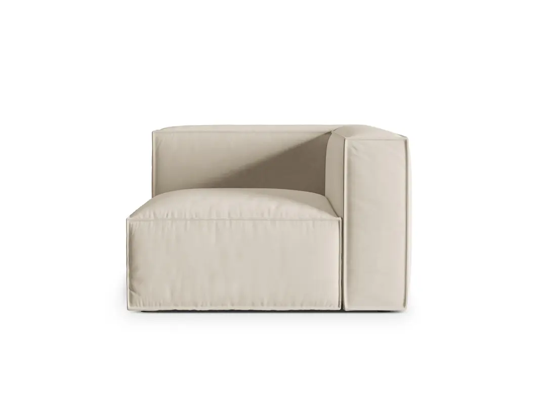 Nuria Velour Modul Corner 1 Sitzer