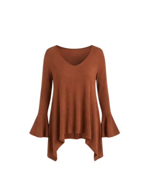 Obertop mit unregelmaessigem Saum