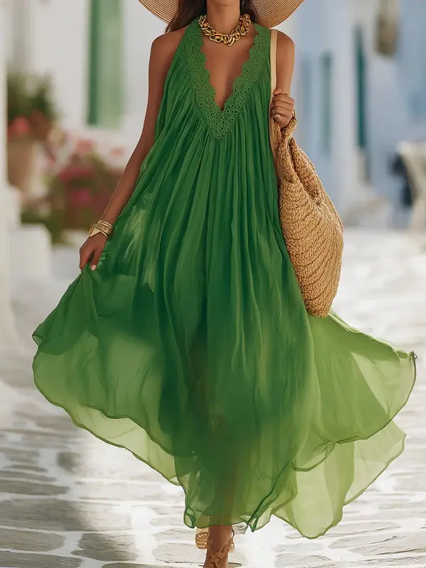 Off-Shoulder-Kleid «Brise» – locker & ärmellos