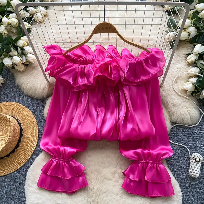 Off-the-Shoulder Bluse