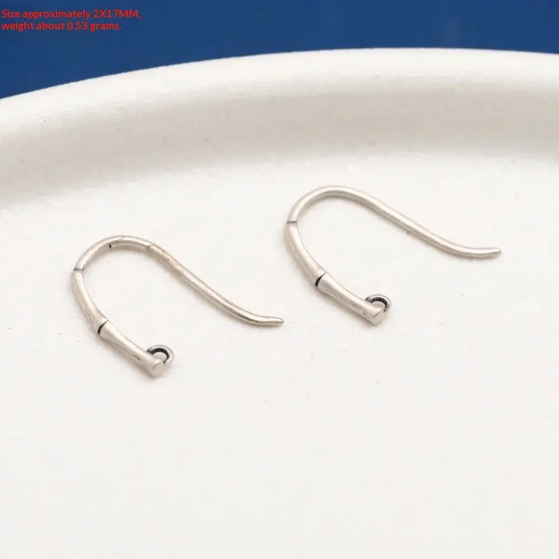 Ohrringe 'Blatt & Bambus' aus S925 Silber