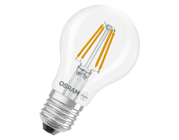 OSRAM LED-Lampe Retrofit Star Classic A E27 3.4W 470lm clear Warm White
