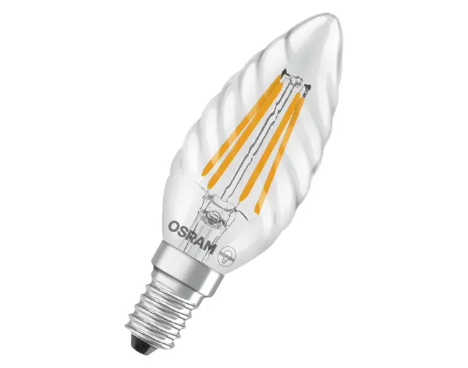 OSRAM LED-Lampe Retrofit Star Classic BW E14 3.4W 470lm clear Warm White