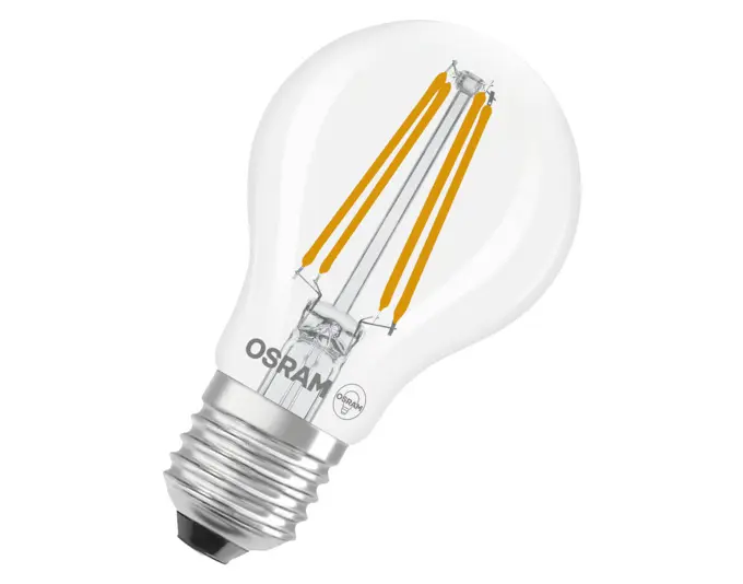 OSRAM LED-Lampe Retrofit Superstar Classic A E27 5.9W 806lm dimmable clear Warm White