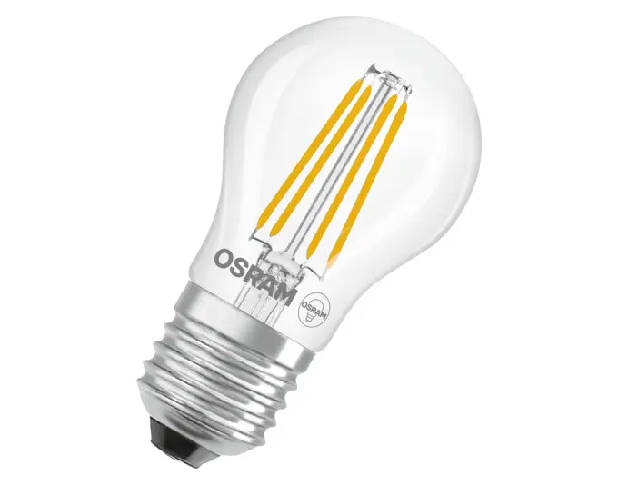 OSRAM LED-Lampe Retrofit Superstar Classic P E27 3.4W 470lm dimmable clear Warm White