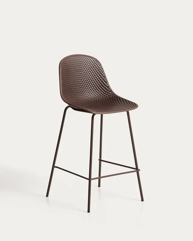 Outdoor-Hocker Quinby in Braun, 65 cm